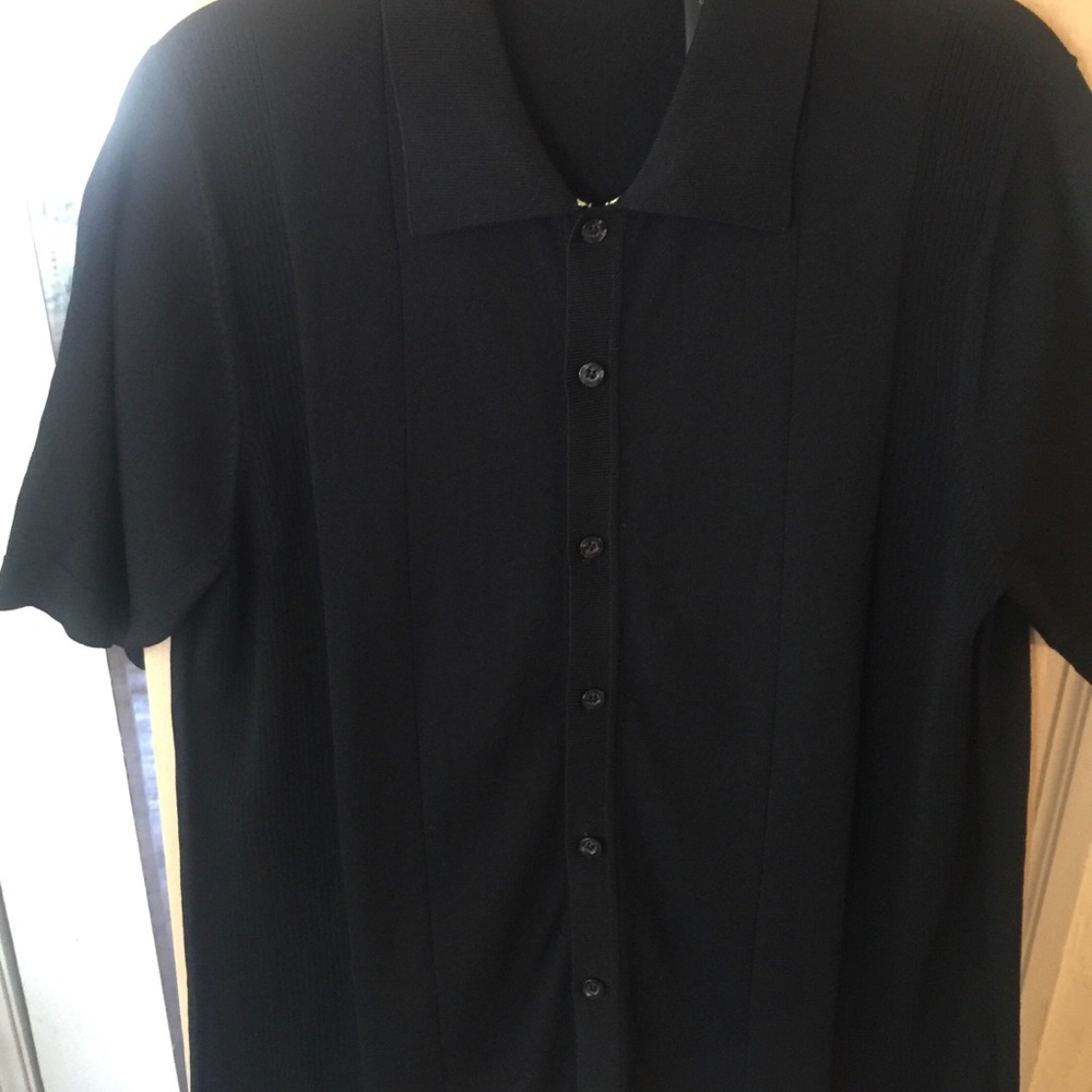 Men’s Claiborne short sleeve collard button shirt